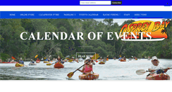 Desktop Screenshot of paddlefishing.ospreybay.com