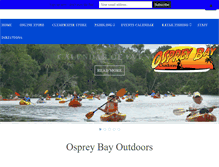 Tablet Screenshot of paddlefishing.ospreybay.com